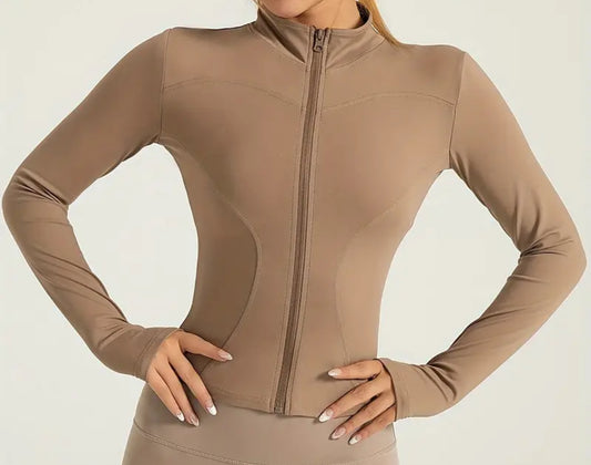Flex Zip Midi Jacket