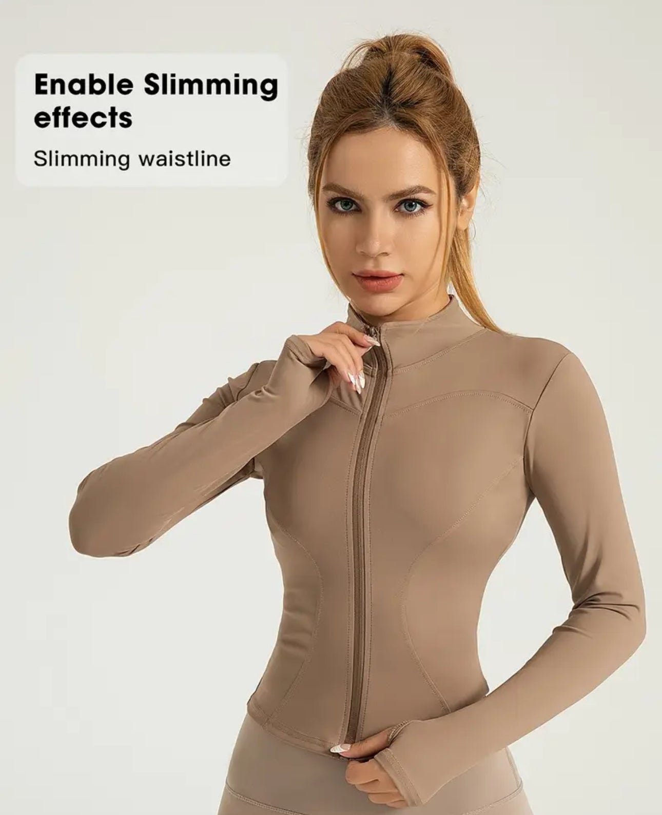 Flex Zip Midi Jacket