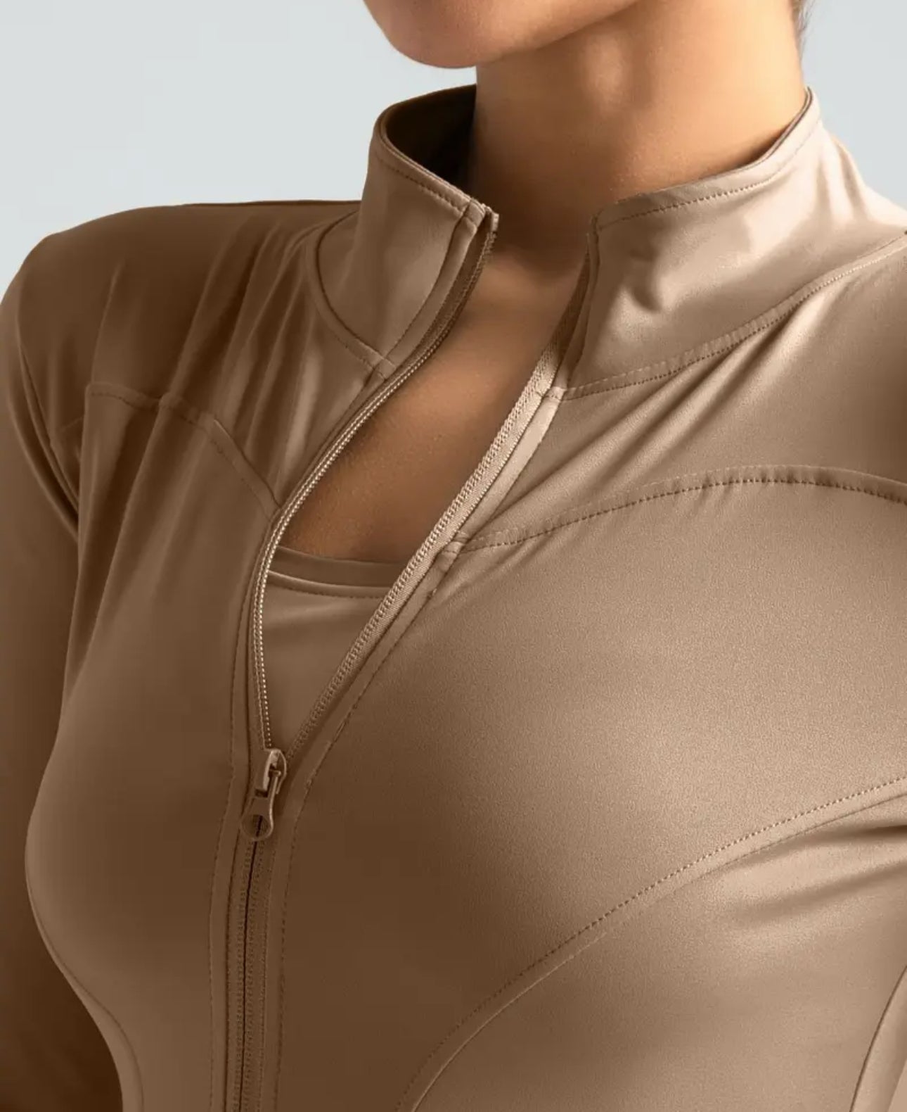 Flex Zip Midi Jacket